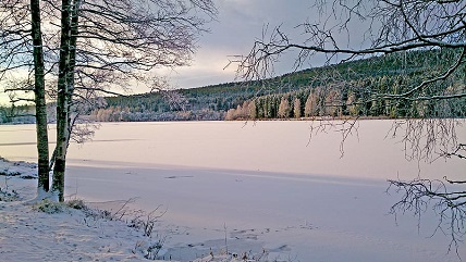 Водоемы зимой